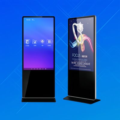 Купить ODM 1080P на полу стоящий ЖК-дисплей вывеска сенсорный рекламный плеер 50 дюймов online manufacture