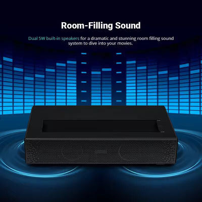 Хорошая цена. Проекторы DLP с Bluetooth Short Throw WXGA для театра DLP Android 610 ANSI онлайн
