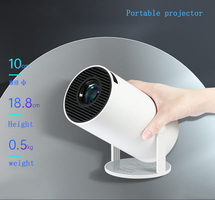 Хорошая цена. IP5X Quad Core Portable Mini Pico Projector Rechargeable LED Laser DLP 4K онлайн