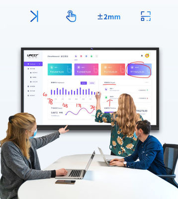 Хорошая цена. Интерактивный LCD-экран с сенсорным дисплеем Мультимедийный учебный аппарат 75 дюймов онлайн